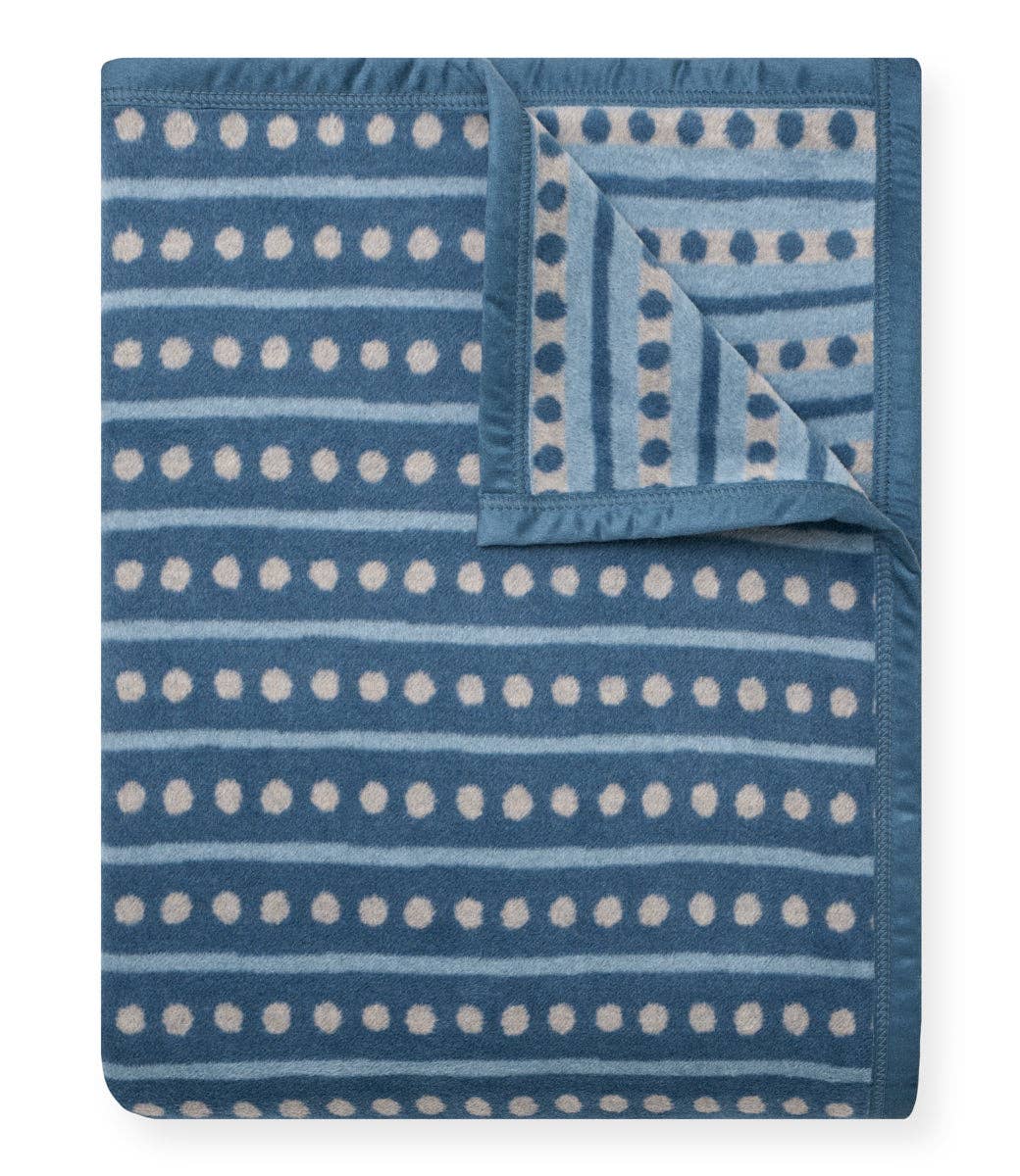 Beach Pebble Cornflower ChappyWrap Blanket