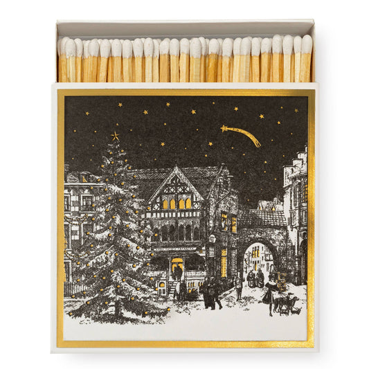 Archivist Holiday Starry Night Square Matches