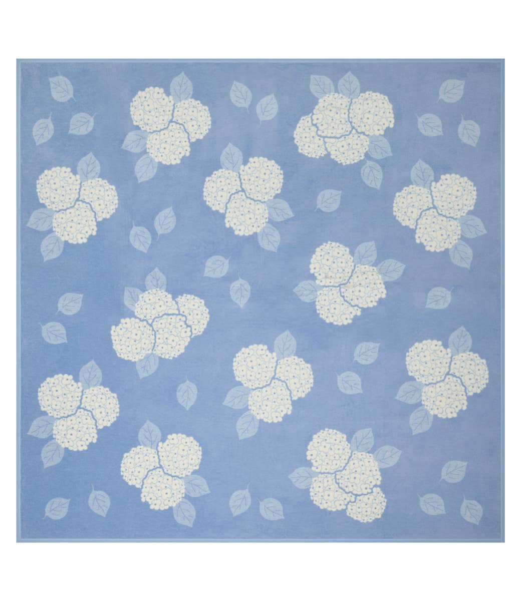 Hydrangeas Bluebell Family Size ChappyWrap Blanket