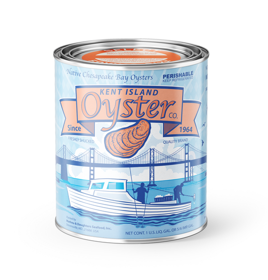 Vintage Kent Island Oyster Candle