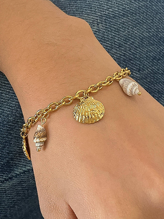 Shell Hunt Charm Bracelet