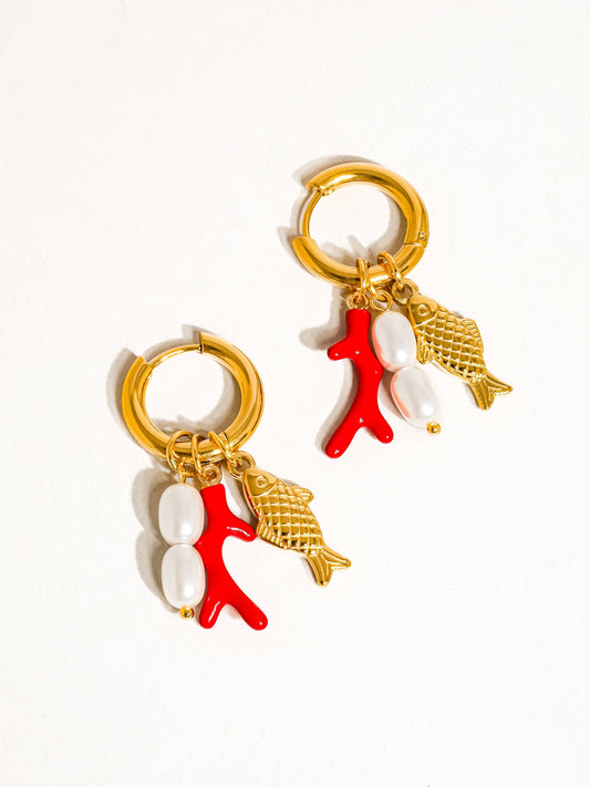 Marina Charm Earrings