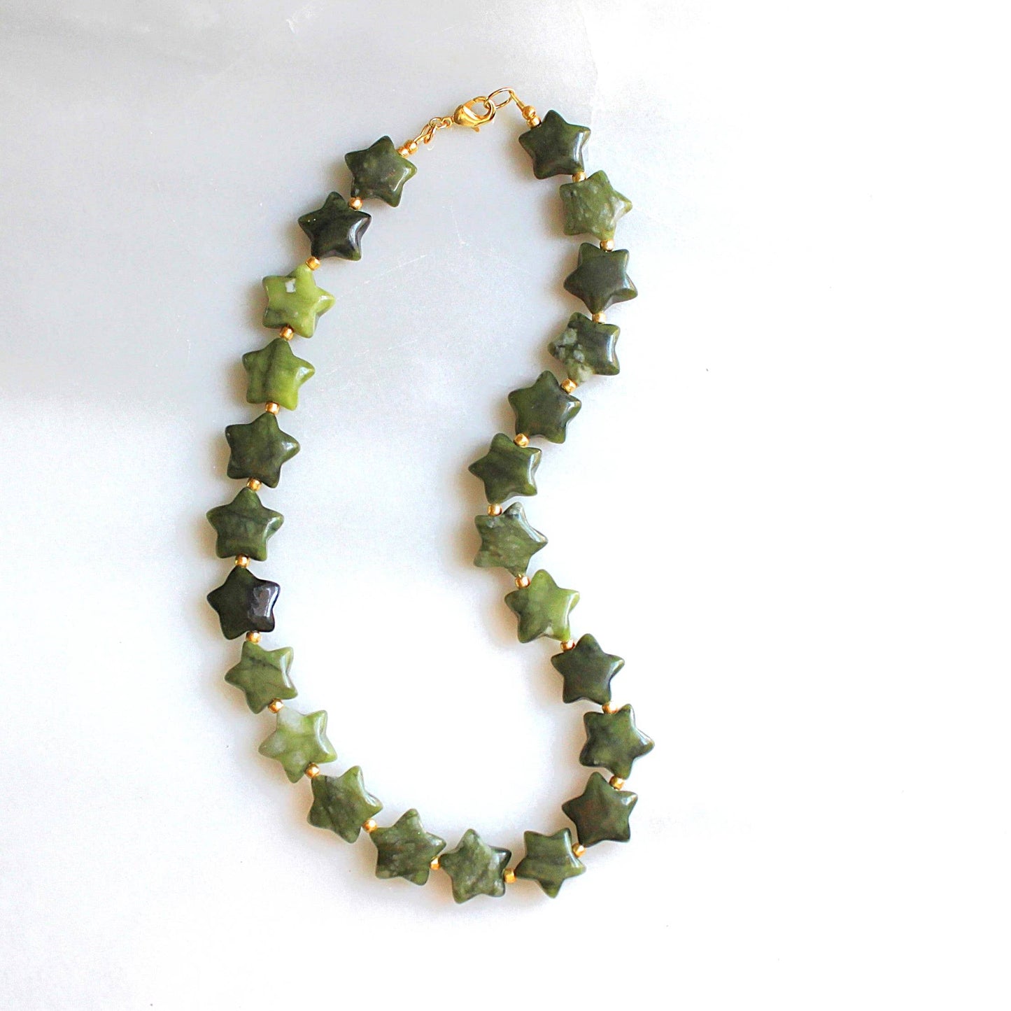 Jade Star Necklace