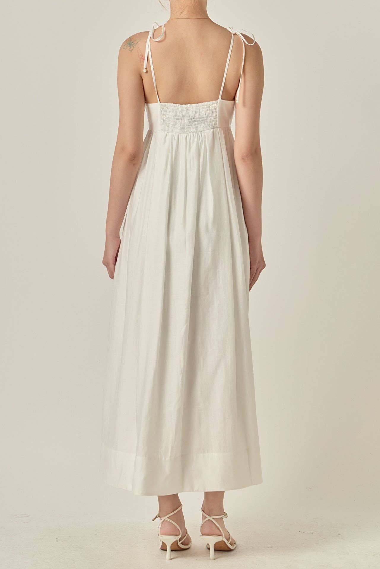 Pearl Seashell Maxi Dress