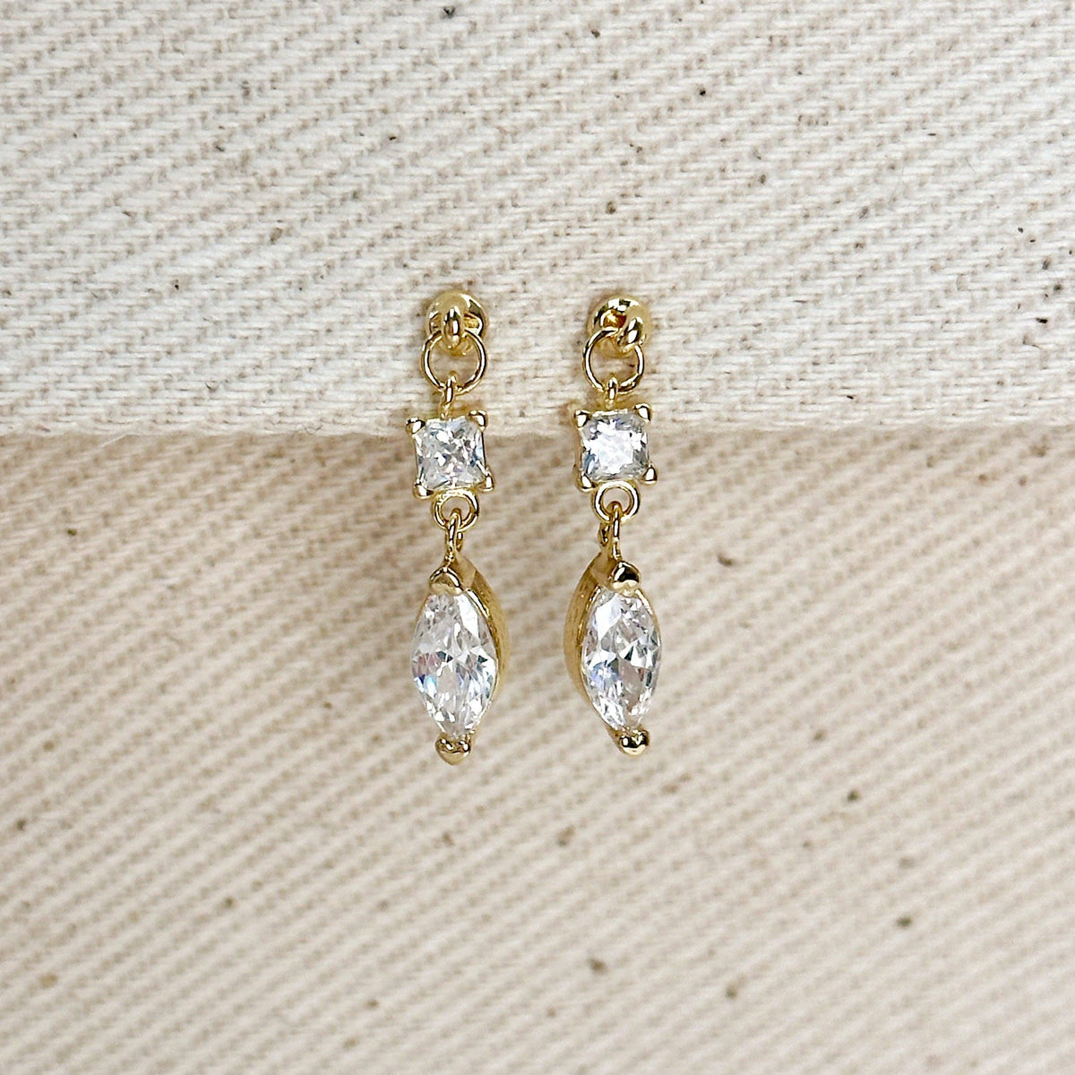 Raindrop Dangle Earrings
