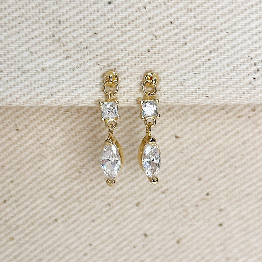 Raindrop Dangle Earrings