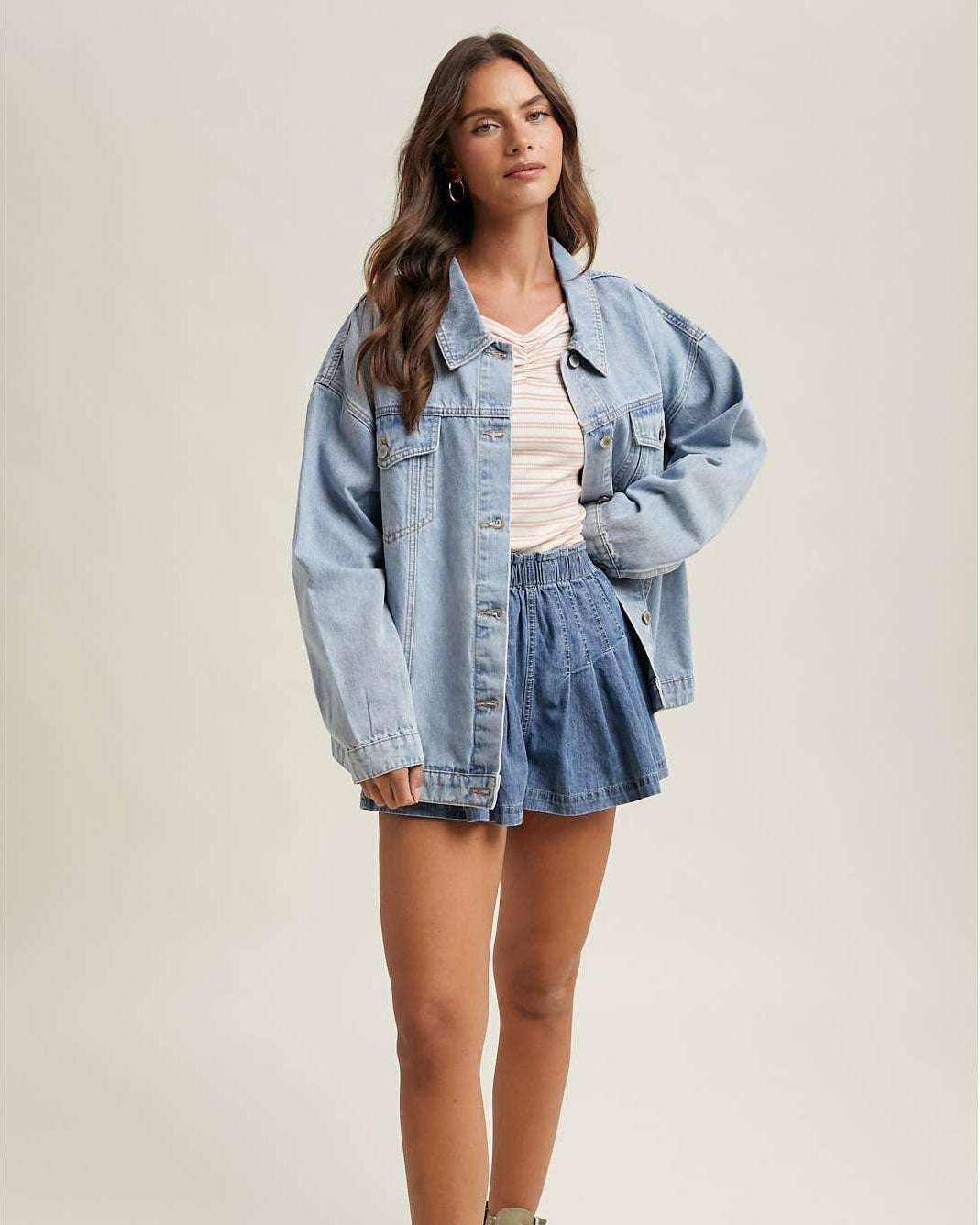 Relaxed Classic Denim Jacket