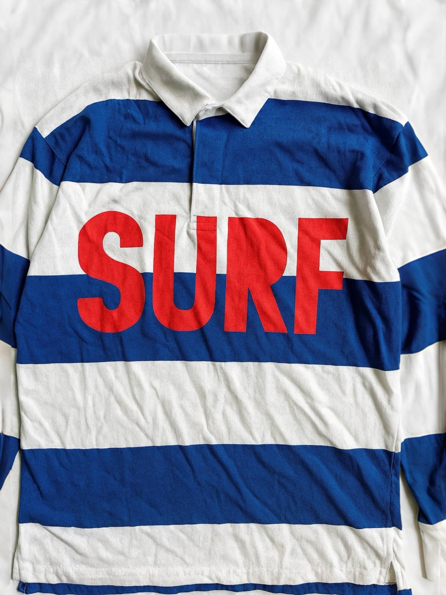Oversized Surf Stripe Rugby