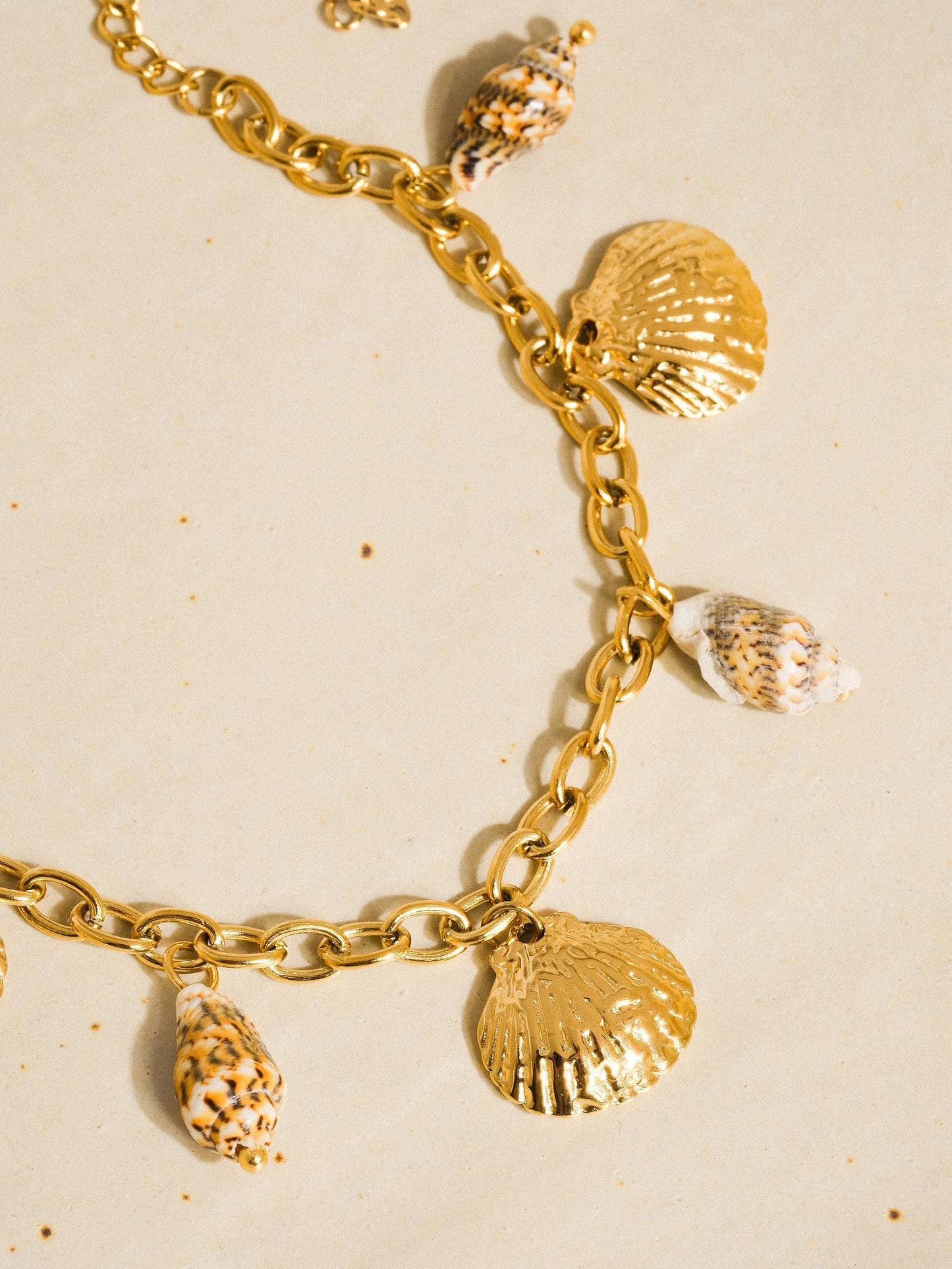 Shell Hunt Charm Bracelet