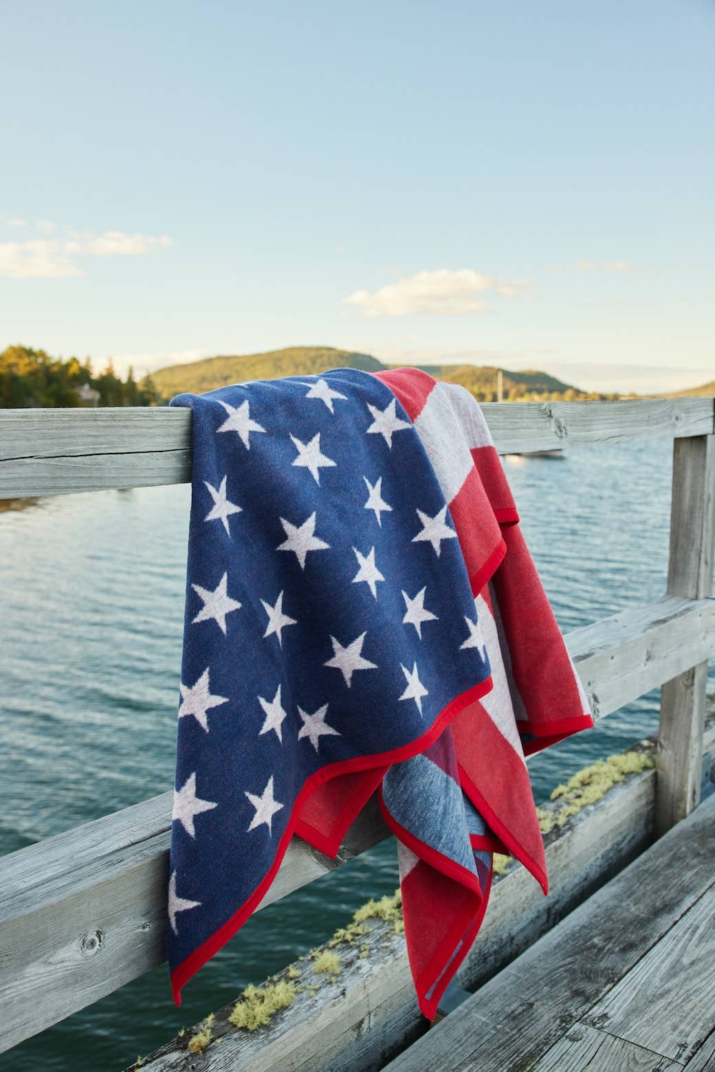 American Flag ChappyWrap Blanket