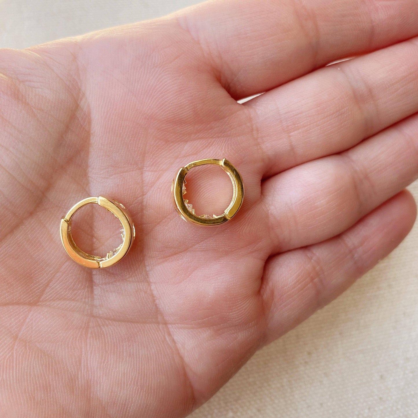 Annika Hoop Earrings