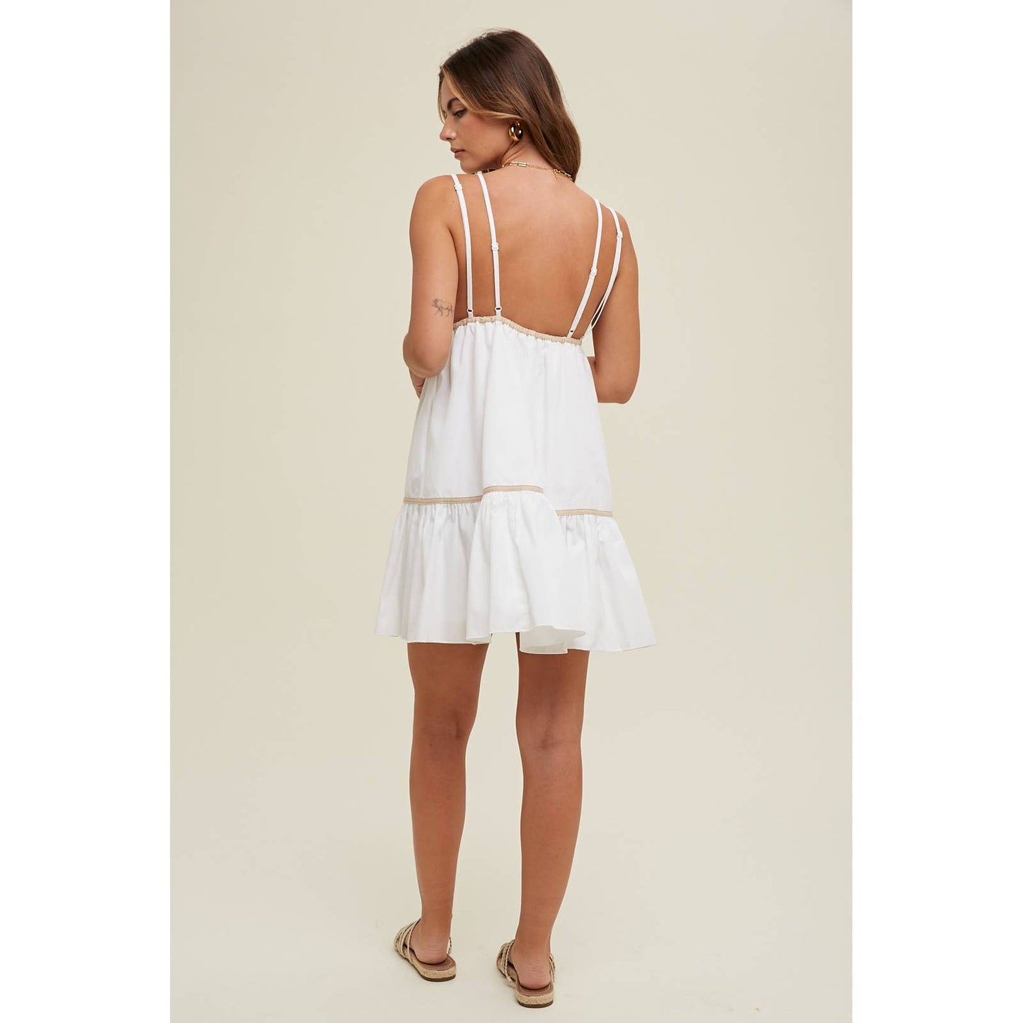 Betty Poplin Mini Dress
