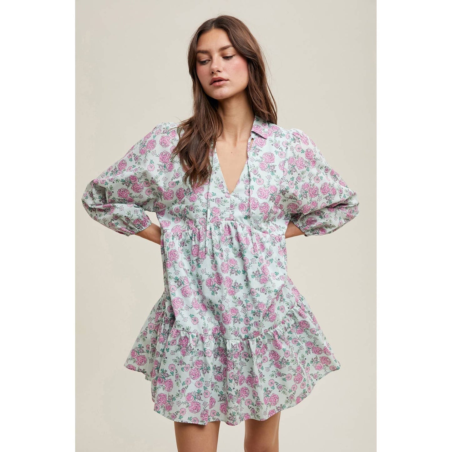Floral Sunday Easy Dress