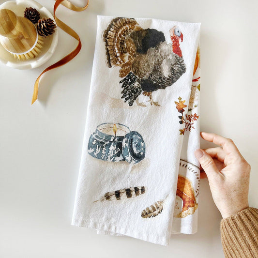 Emily Lex Studio Thanksgiving Tea Towel