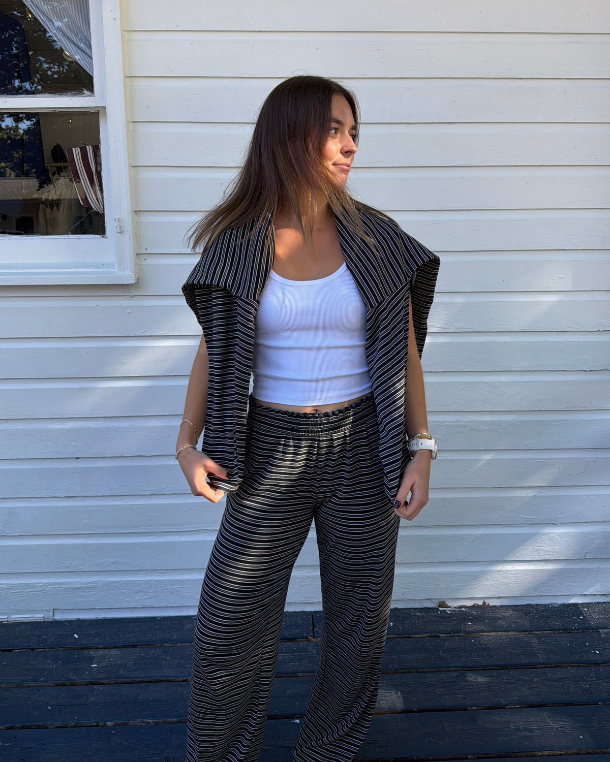 Isabelle Stripe Pants