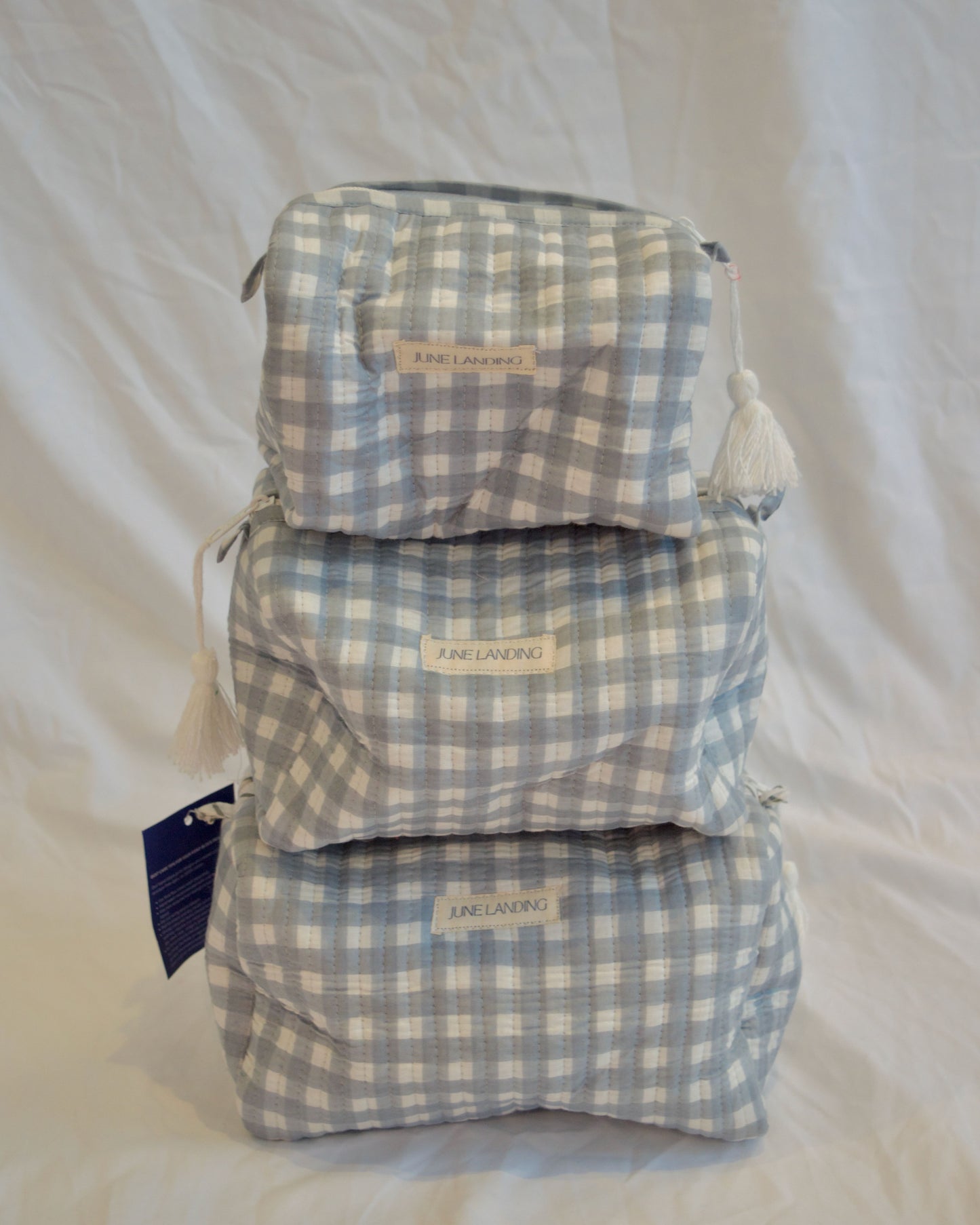 Alice Grey Makeup Bag Trio