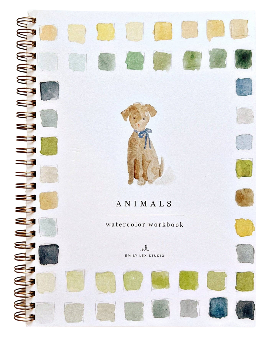 Emily Lex Studio Animals Watercolor Workbook