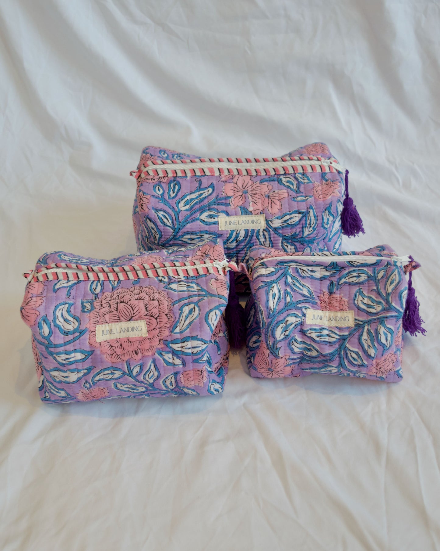 Astrid Makeup Bag Trio