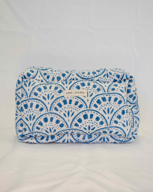 Avery Quilted Medium Cosmetic Bag
