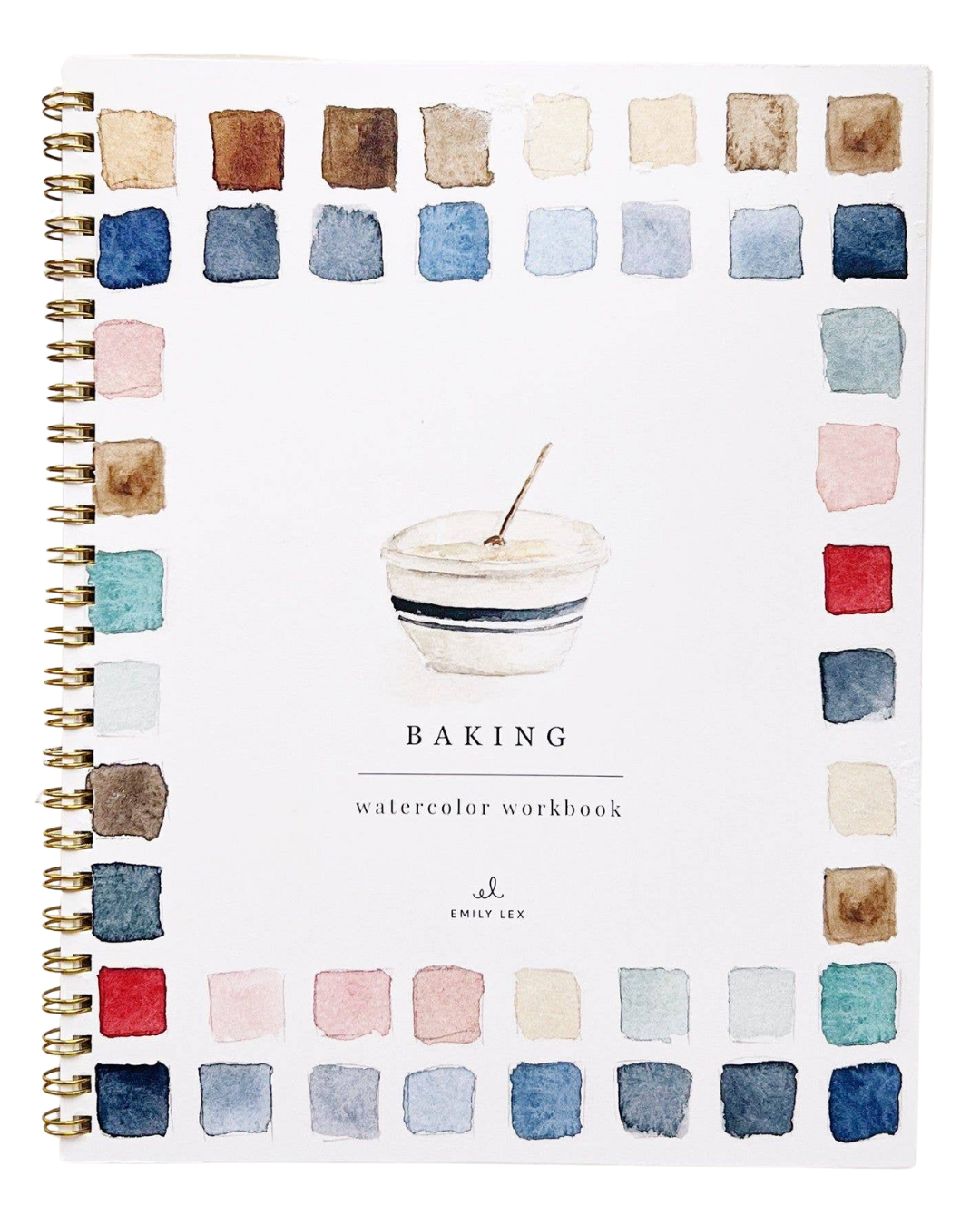 Emily Lex Studio Baking Watercolor Workbook