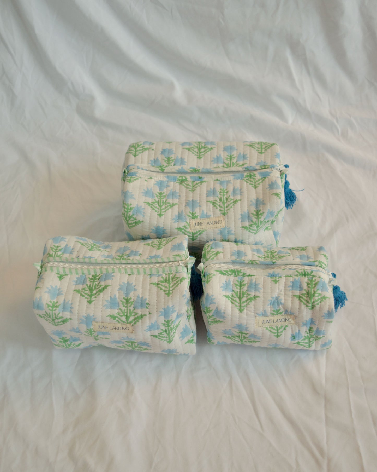 Briar Makeup Bag Trio