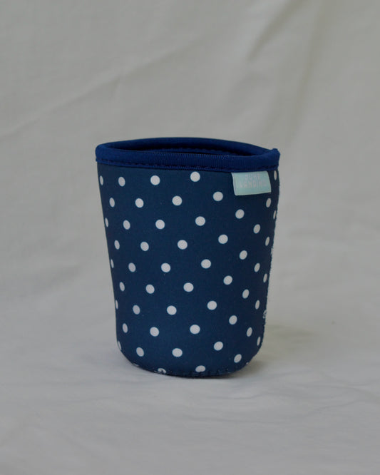 Navy Polka Dot Coozie (preorder)