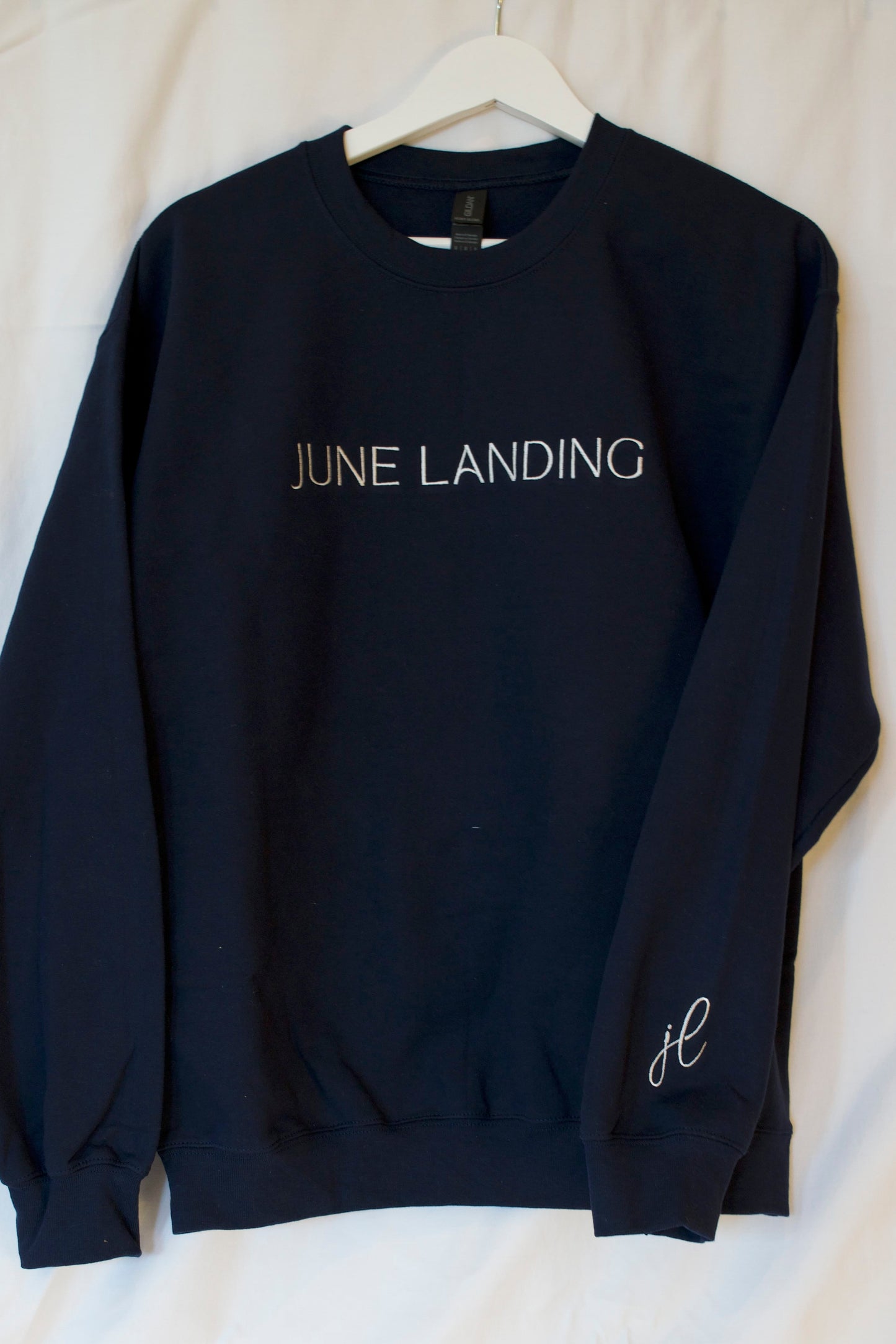 June Landing Classic Navy Crewneck