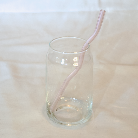 Wavy Glass Straw