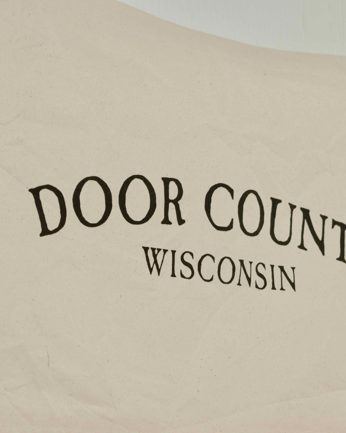 Door County Wisconsin Canvas Banner Flag with Grommets