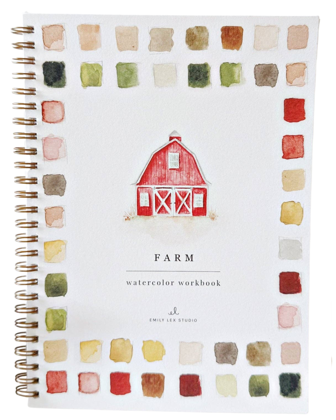 Emily Lex Studio Farm Watercolor Workbook