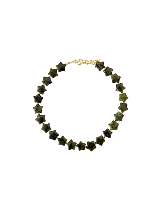 Jade Star Necklace
