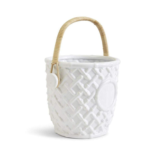 Hampton Faux Bamboo Ceramic Cooler Bucket