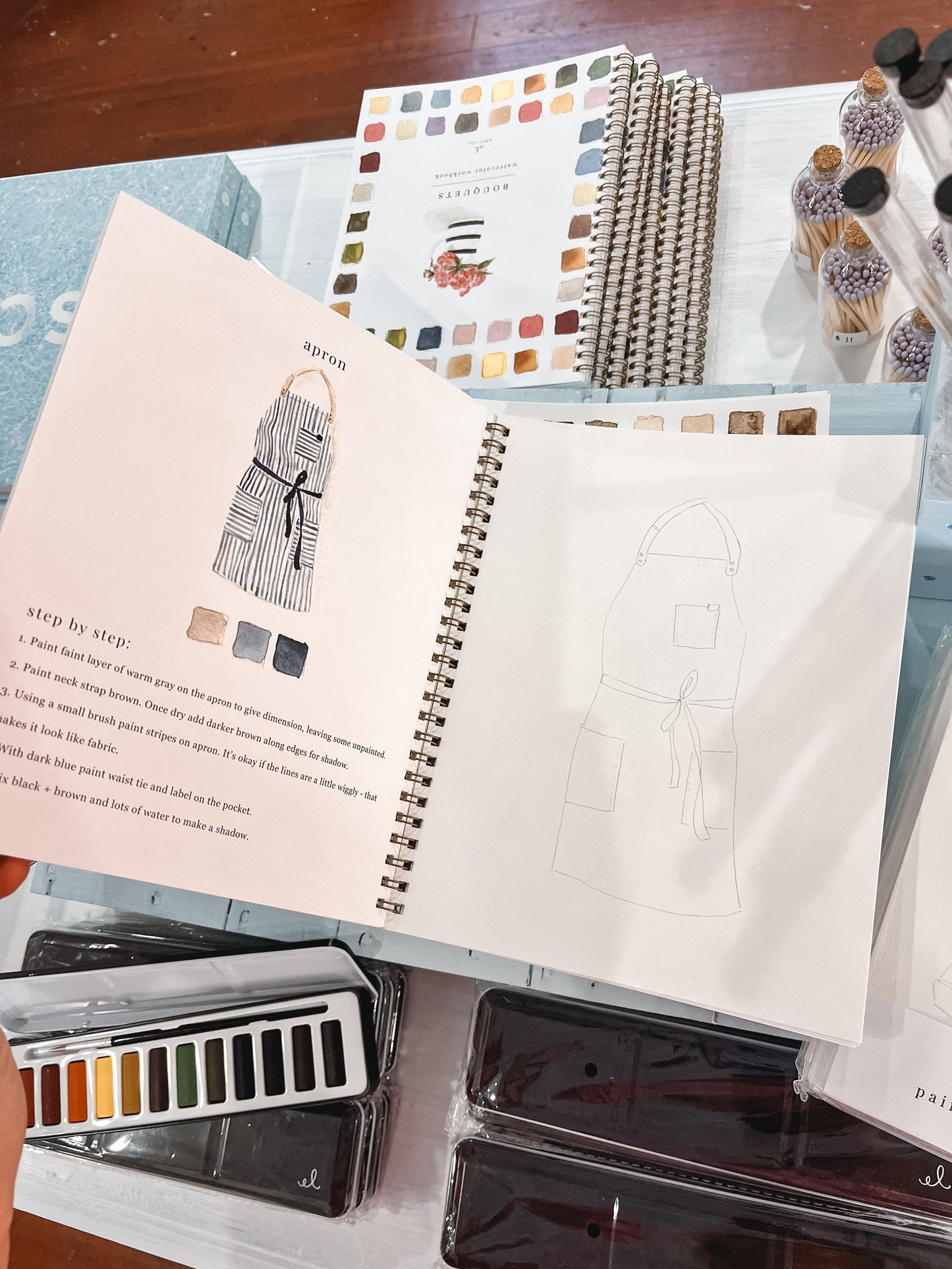 Emily Lex Studio Baking Watercolor Workbook