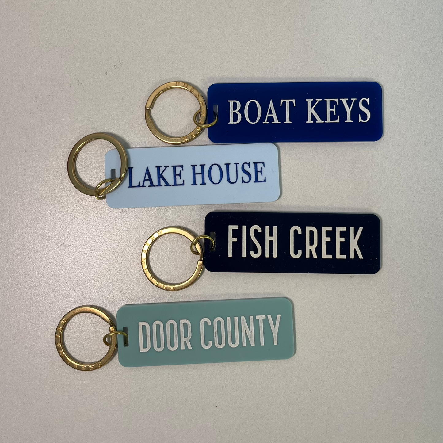 Boat Keys Keychain