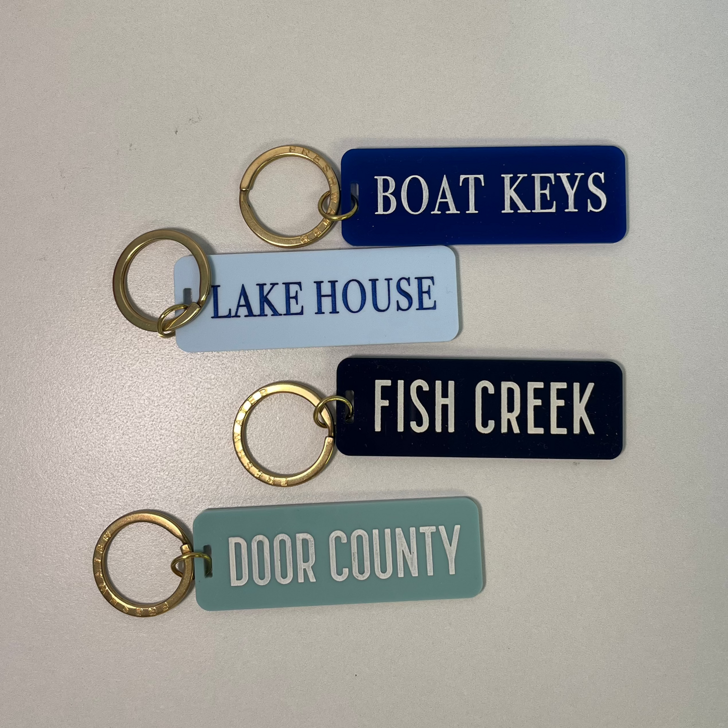 Fish Creek Keychain