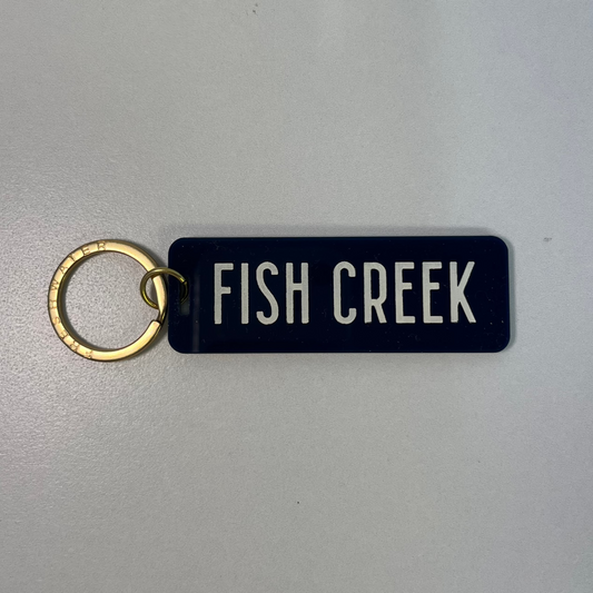 Fish Creek Keychain