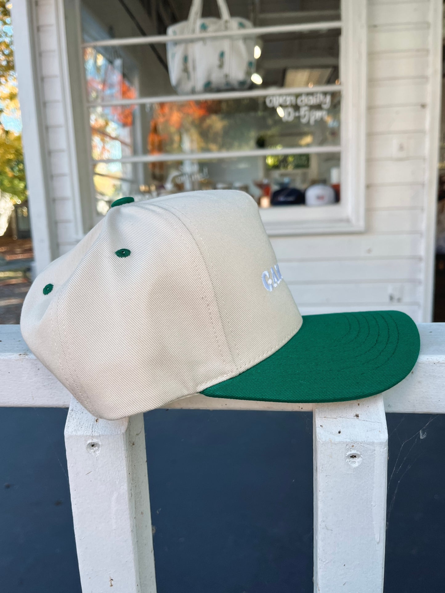 GAMEDAY Green Canvas Vintage Trucker