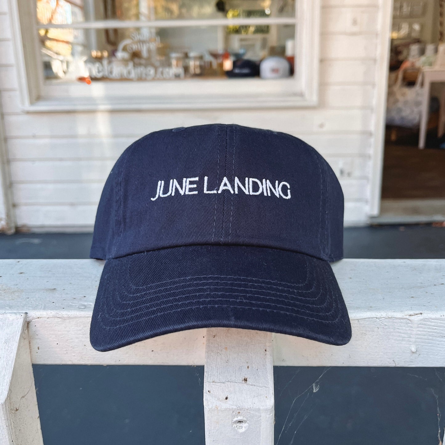 June Landing Navy Blue Classic Dad Hat