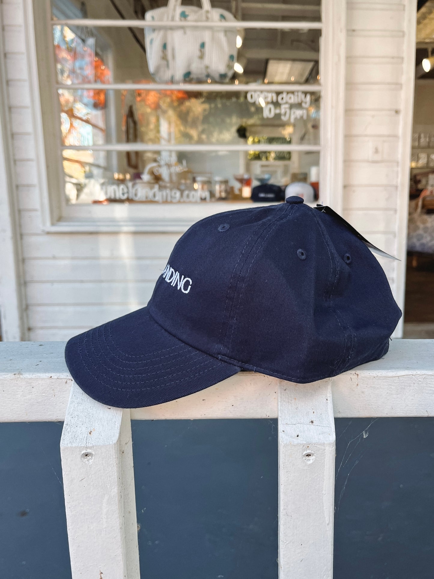 June Landing Navy Blue Classic Dad Hat