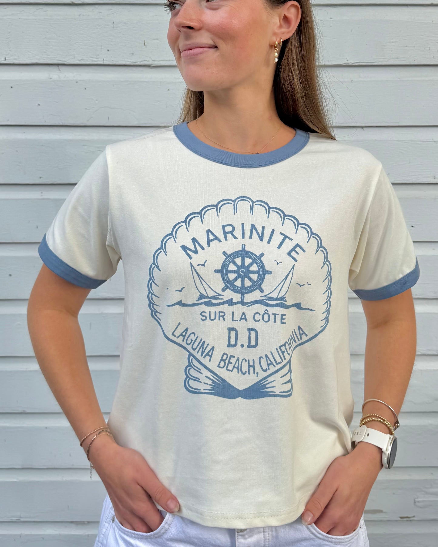 Coastal Ringer Tee