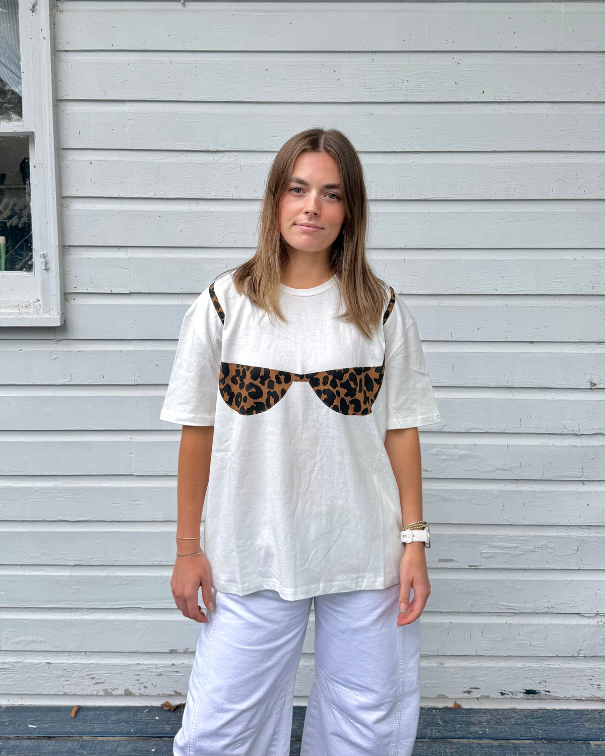 Leopard Bikini Tee