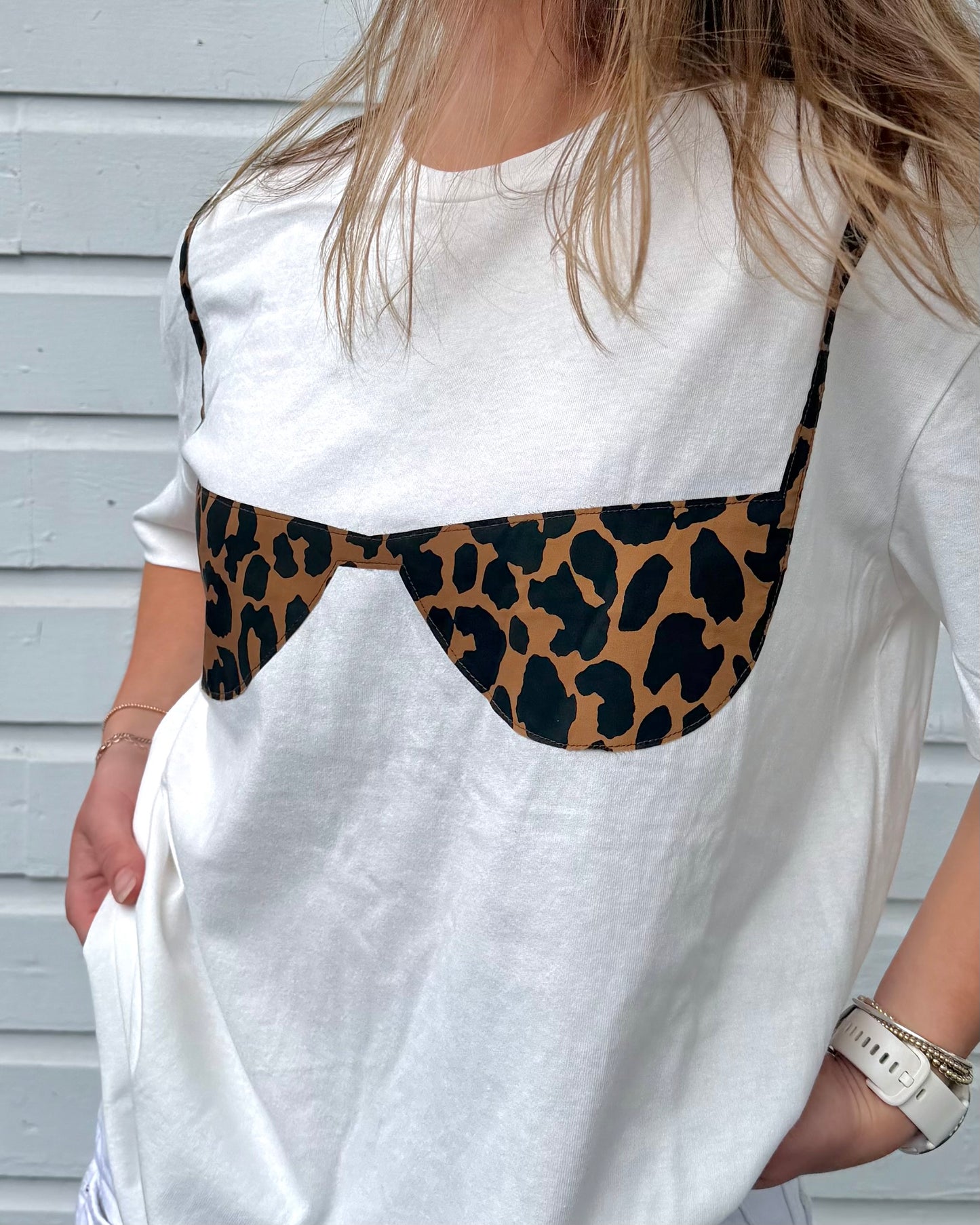 Leopard Bikini Tee