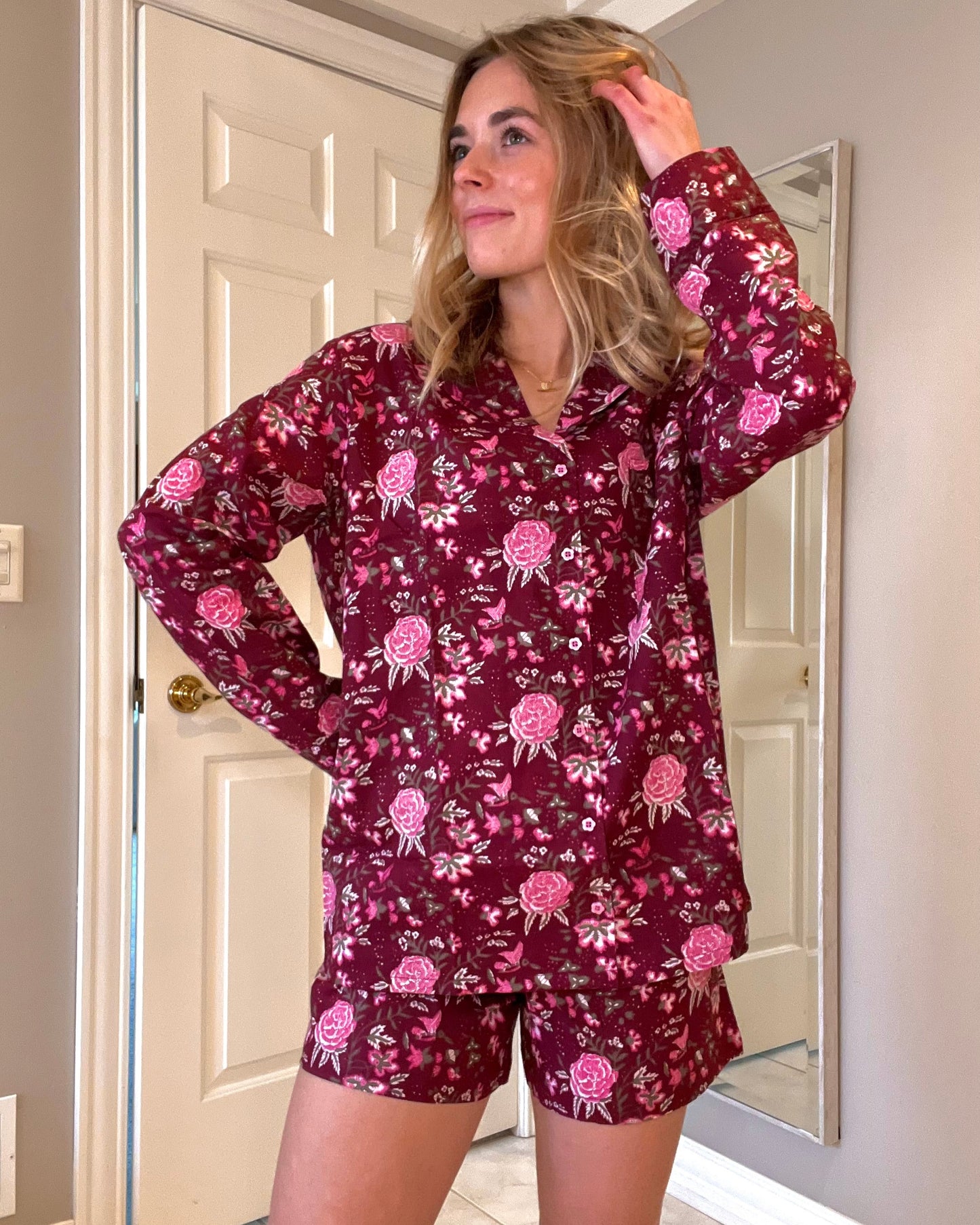 Verona Long Sleeve Pajama Set