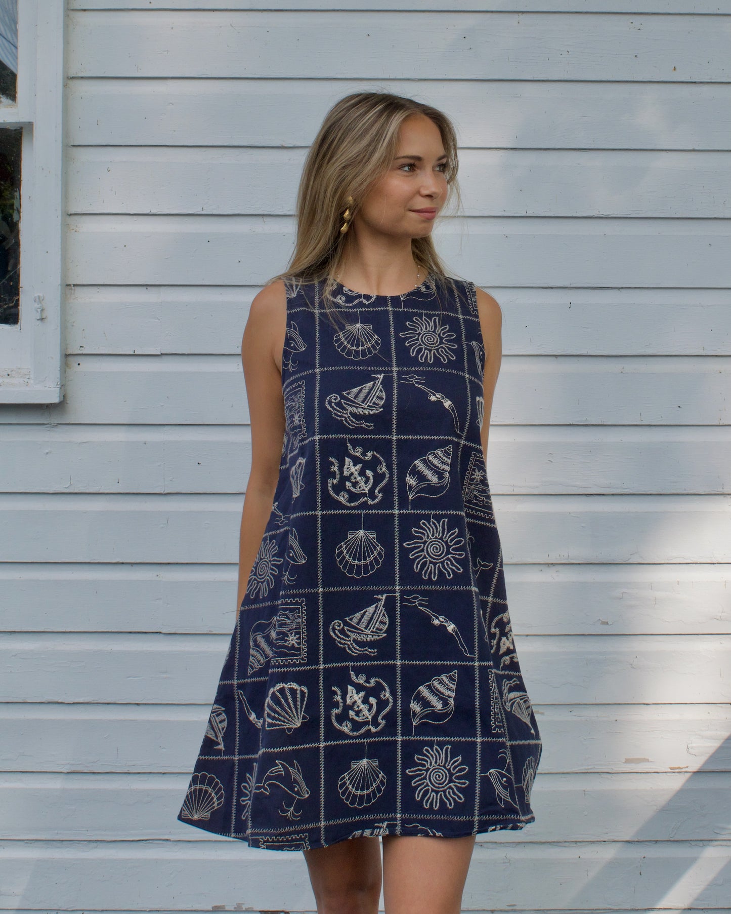 Nautical Shell Dress