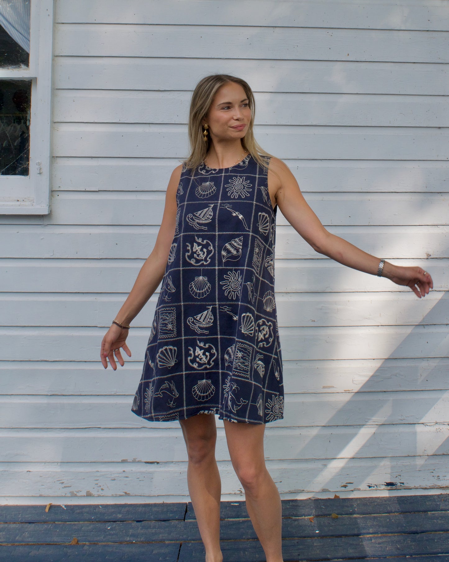 Nautical Shell Dress