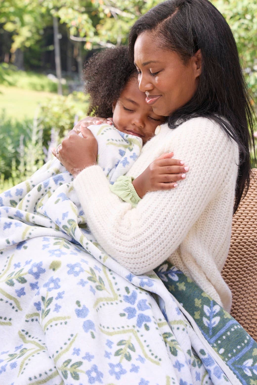 Farmhouse Flowers ChappyWrap Blanket