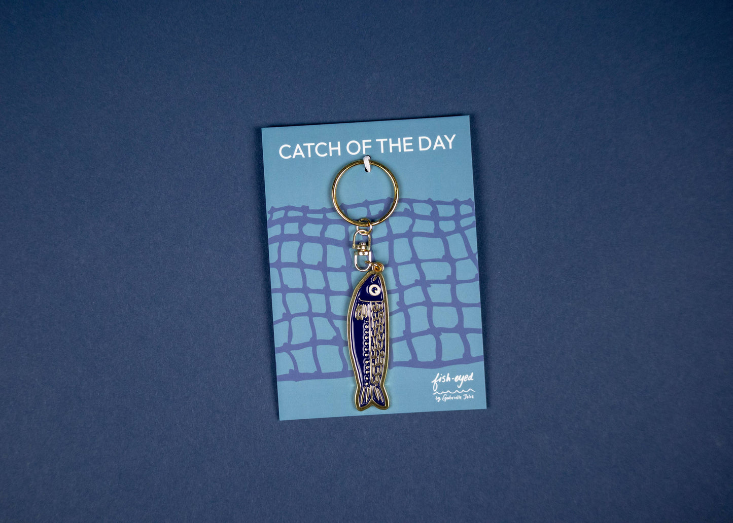 Catch of the Day Fish Keychain