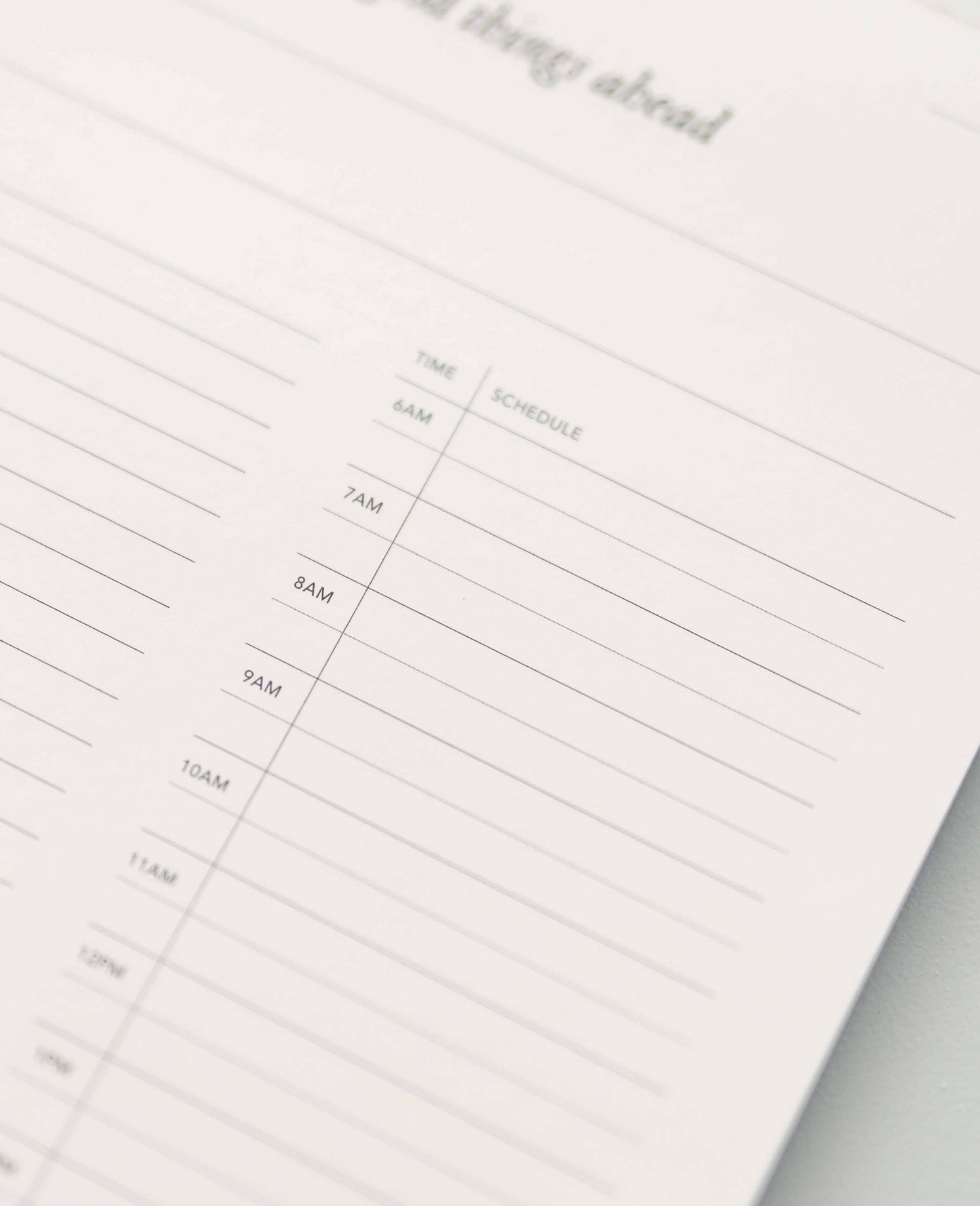 Good Things Ahead Daily Notepad