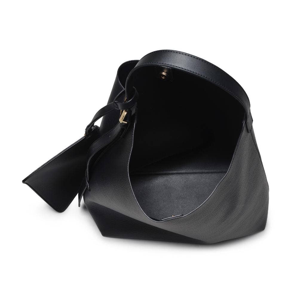 The Daily Hobo Tote in Black