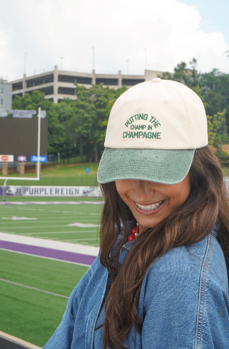 Champ In Champagne Hat
